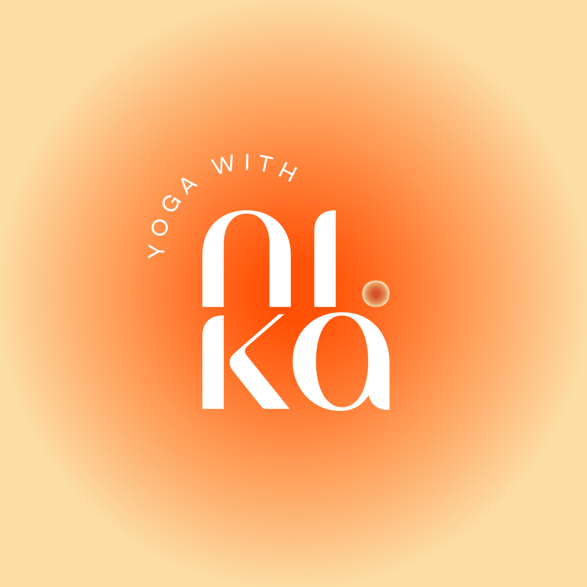 Yoga with NIKA logo